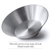 Mammafong Aluminum Wok Dome Cover for 14" Hand Hammered Wok,