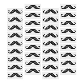 Healeved Nose Wax Kit 50pcs Nose Hair Removal Waxing Mustache Protectors Mustache Guard Sticker for Men