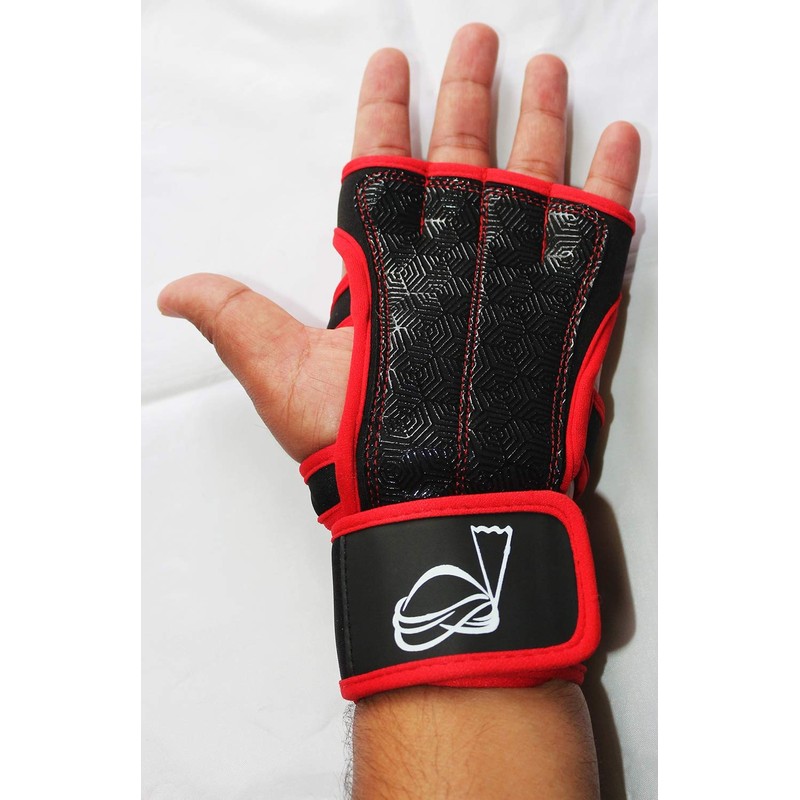 QHA Unisex Gym Weight Lifting Exercise Bodybuilding Training Gloves Q59