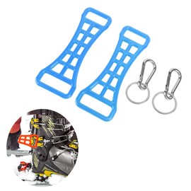 2pcs Ski Boot Buckle Lever Tool & Ski Boots Carrier Skiing Accessories, Multi Purpose Buckletite for Quick Boot Adjustments, Easy Boot Carrying & Ice Removal, Made Rugged Boot