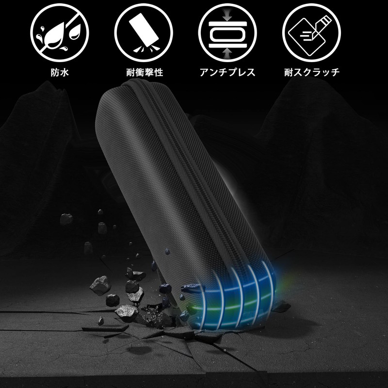 Panasonic ER-GZ50-Y First Multi-Shaver Dedicated Storage Case - Aenllosi, black,