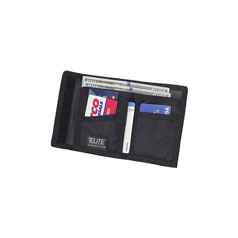 Elite Survival Systems IDW Tri-Fold ID Wallet, Multi, One Size