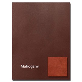 Saddle-A-Bout Genuine Leather Armrest for Acoustic and Classical Guitar (LARGE, Mahogany)