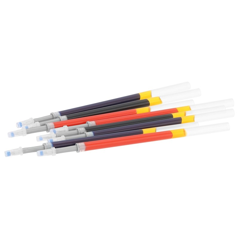 PATIKIL Retractable Gel Pen Refills, 30 Pack Black Rollerball Gel