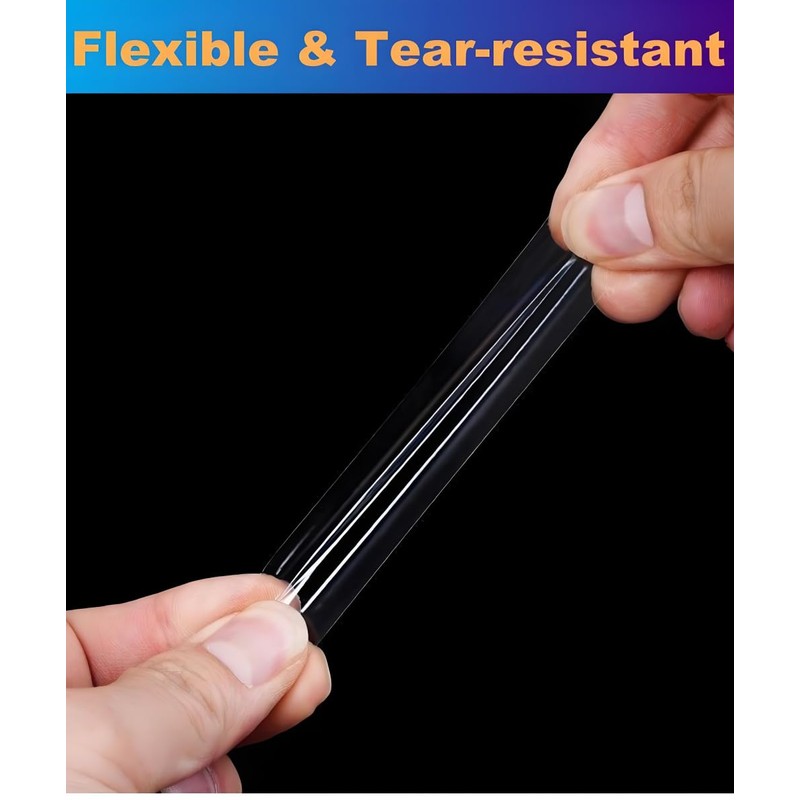 Super Thin Double Sided Adhesive Tape 1Inch x 66Feet Transparent
