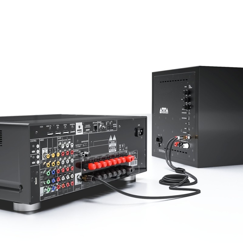 deleyCon Subwoofer Cable