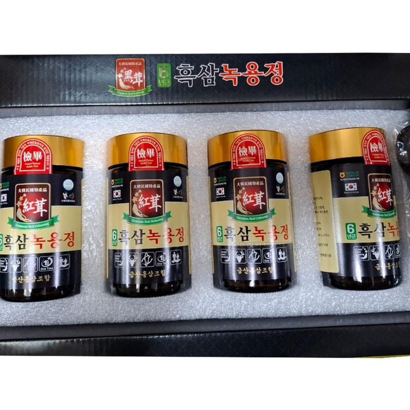 Geumsan Red Ginseng Association 6-year-old black ginseng antler extract 240g