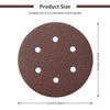 150mm Sanding Discs Pads, 40 Grit Sandpaper Sheet, 6 Inch