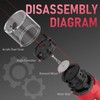 YESWELDER Tungsten Electrode Sharpener Grinder For TIG welding, Handheld Electric,