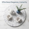 Waterproof Round Tablecloth, Round Fitted Tablecloth with Elastic