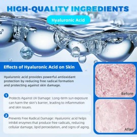 30 Sueros Facial Piel Hidratante 3 Ácido Hialurónico 24h                                                                                              