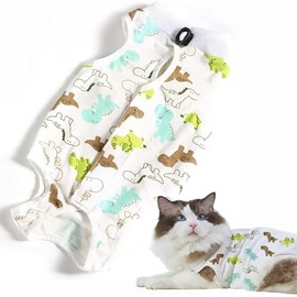 Cat Surgery Recovery Suit, Cat Body After Surgery, Castration Pet Medical Surgical Shirt, Surgery Recovery Suits, Cat Onesie for Anti Licking, Adjustable Sizes, Easy to Wear