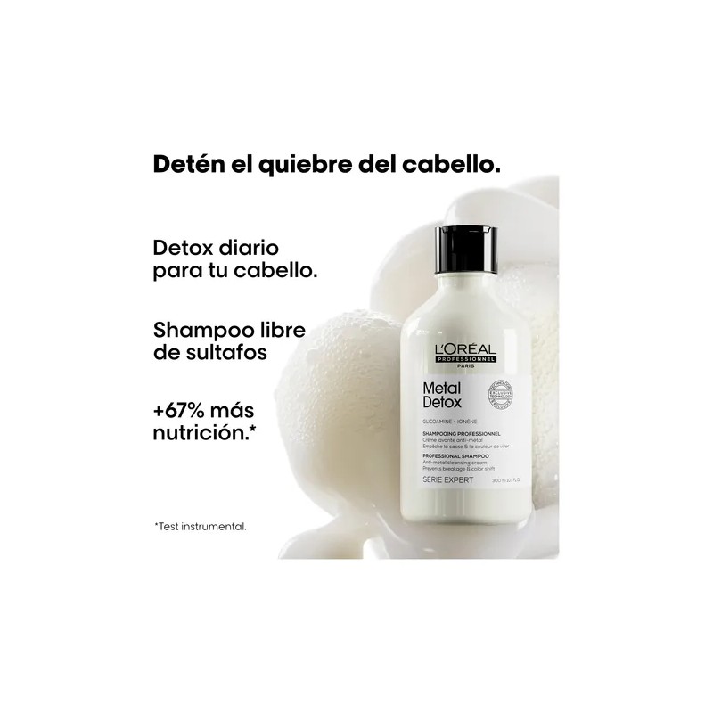 Shampoo L'oréal Professionnel Metal Detox 300ml