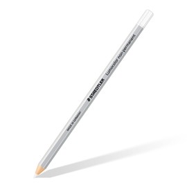 STAEDTLER 108-0 Lumocolor Omnichrom Non-Permanent Pencil - White (Box of 12)