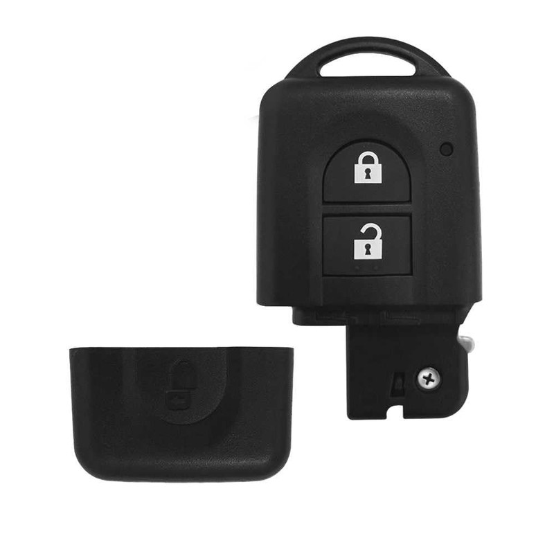 OcioDual 2 Button Key Shell Compatible with Nissan Micra X-Trail