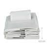 Relaxdays Fabric Hanging Shelf, Hanging Storage, 6 Compartments, 2 Drawers,