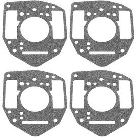 Caalii 4Pcs Carburetor Body Gasket Lawn Mower Carburetor Bowl Gasket Replace Compatible with Briggs and Stratton 692077 805541 Grey
