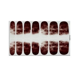 14Pcs Leopard Marble Moire Cloud Spots Nail Wraps Stickers Ymx719 Nail Wraps Stickers Manicure Supplies for Women Nails Full Long Lasting Easy Apply and Remove