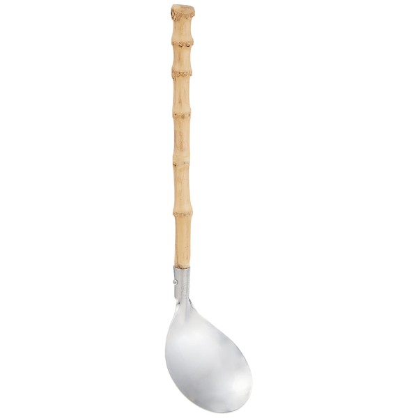 Endoshoji QTL21001 Commercial Ladle Soup Spoon, No Holes, 18-8 Stainless Steel,