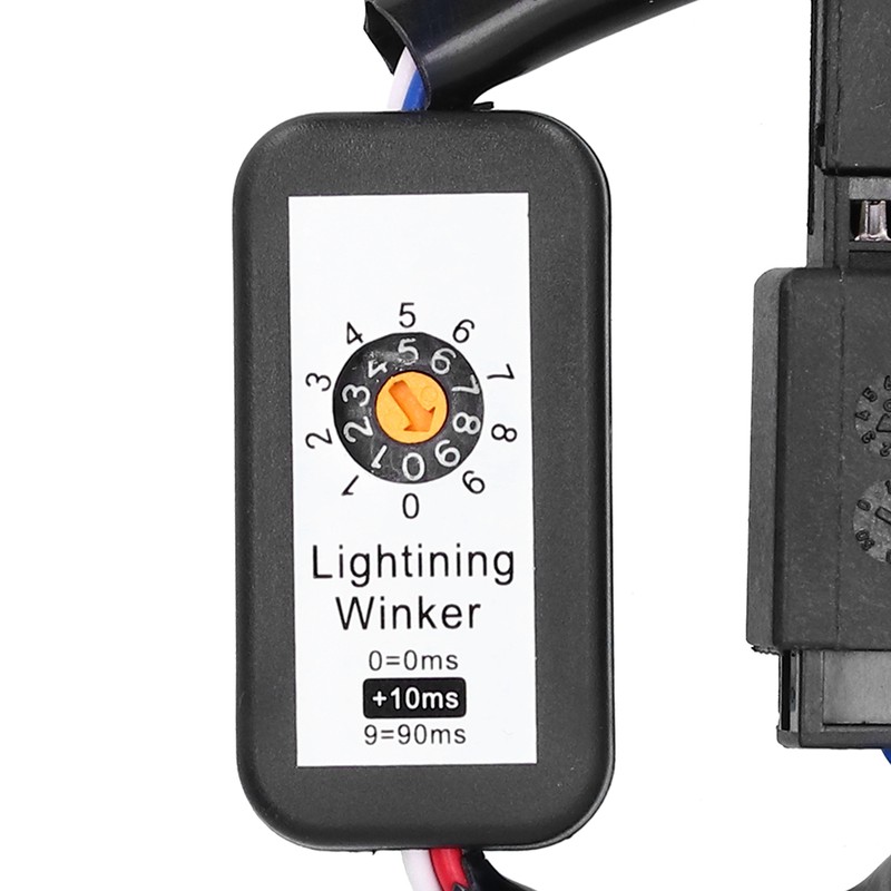 Pair LED Tail Lights Dynamic Turn Signal Adapter Harness Blinker