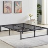 VECELO 14" High Full Bed Frame/Metal Platform Mattress Foundation/No Box