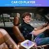 CD Player for Car, Portable Car CD Player USB Plug