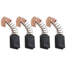 Micro Traders 2 Pairs Angle Grinder Carbon Brushes with Auto Cut Off Compatible with Black & Decker G720 G720-B3 G720K-B3 GR750K PF600-B3 Power Tool 5x8x12mm