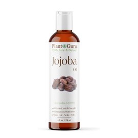 Jojoba Oil 4 oz. Cold Pressed 100 Pure Natural Carrier - Skin, Body And Hair Moisturizer. Works For Massage, Aromatherapy, More