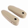 2Pcs Car Seat Armrest Synthetic Leather Cover for Lexus RX