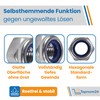 Topnorm24 Topnorm24 - Sicherungsmuttern DIN 985 Edelstahl M10-25 Stck A2