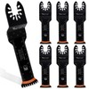 Vearter 1-1/4'' HCS Oscillating Saw Blade 7PCS/Set, Extra-Long Universal Multi-Tool