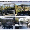 HECASA Windshield Compatible with 1994-2014 EZGO TXT & Medalist Gas