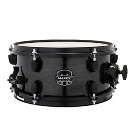 Mapex MPX Maple/Poplar Side Snare Drum - 6 x 12-inch - Black with Black Hardware