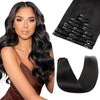 8 Pieces 8 Inch 45g Clip in Remy Human Hair