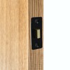 Tubular Latches Mortice Door Latch | Matt Black | 3