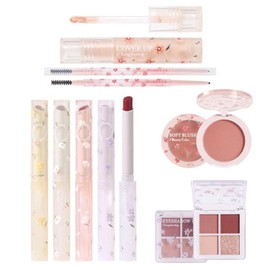 Littryee Kit Maquillaje Mujer - Paleta Sombras Ojos, Duración Larga 8                                                                                 
