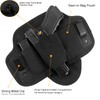 Depring Pancake Gun Holster Ambidextrous IWB Concealed Carry Holster with