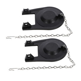 Operitacx 2Stücke Wassersparende Toiletten Flapper Universelles Wc Tank Ventil Hochwertige Gummiklappe für Toilettenspülung Zuverlässig und Langlebig für Badezimmer und Hotels