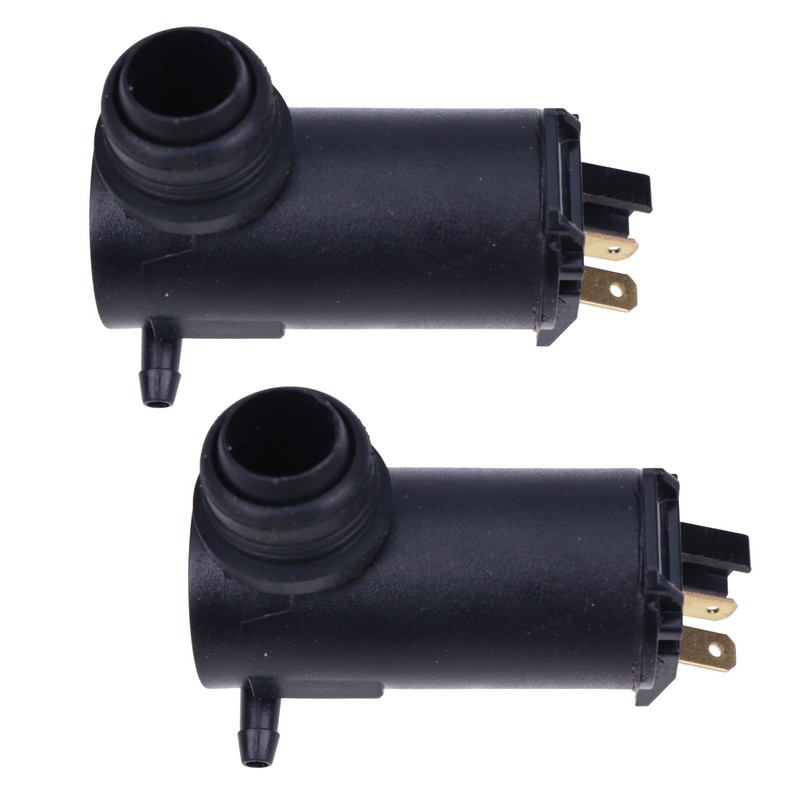 Demfec 2PCS Windshield Washer Fluid Pump Compatible with Polaris Ranger