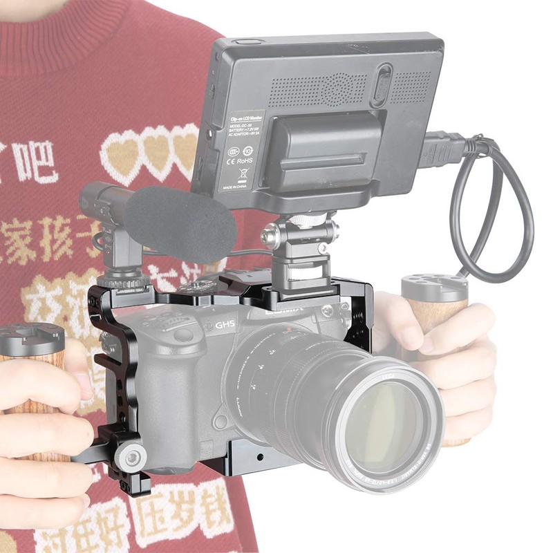 niceyrig Camera Cage GH5/gh5s/GH4 for Cage Panasonic Lumix GH5 gh5s