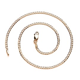 Old English Jewellers 9ct Yellow Gold 10.5 inch Curb Ankle Bracelet/Anklet - UK HALLMARKED