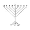 The Dreidel Company Hanukkah Menorah Rambam Design for Chanukah, Candles
