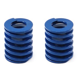 Heyiarbeit 20mm OD 10mm ID 25mm Long Spring Steel Spiral Stamping Light Load Compression Mould Die Spring for 3D Printer Blue 2Pcs