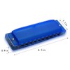JZhen 2 Pieces Harmonica Toy Harmonica for Beginners / Professionals