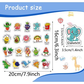 400PCS PUNNY Teacher Sticker,Positive Encouragement Stickers Home School Supplies, for Kids Classroom,Must Have Essentials for Teachers Elementary,Counselor & School Stickers