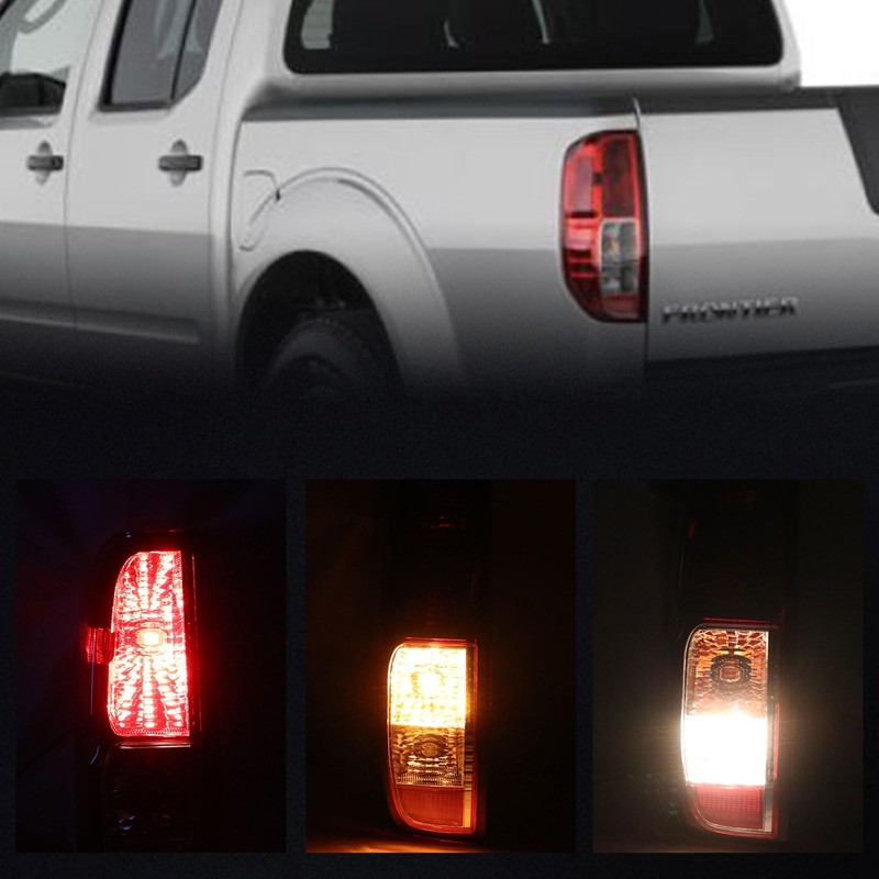 Tail Lights Compatible With 2005-2021 Nissan Frontier Models With Bulbs