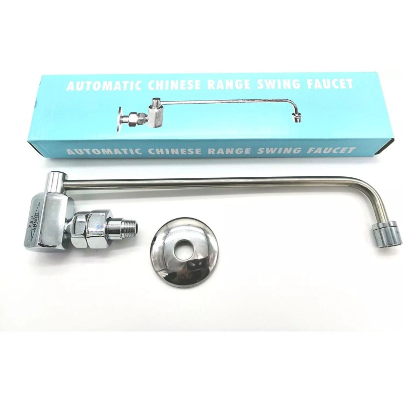 Sunny USA Automatic Chinese Wok Range Swing Faucet