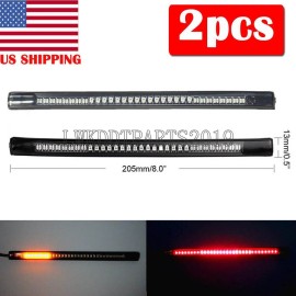 Unbranded 2x LED Strip Tail Brake Light For Honda Gold Wing Goldwing GL 1200 1500 1800 F6B