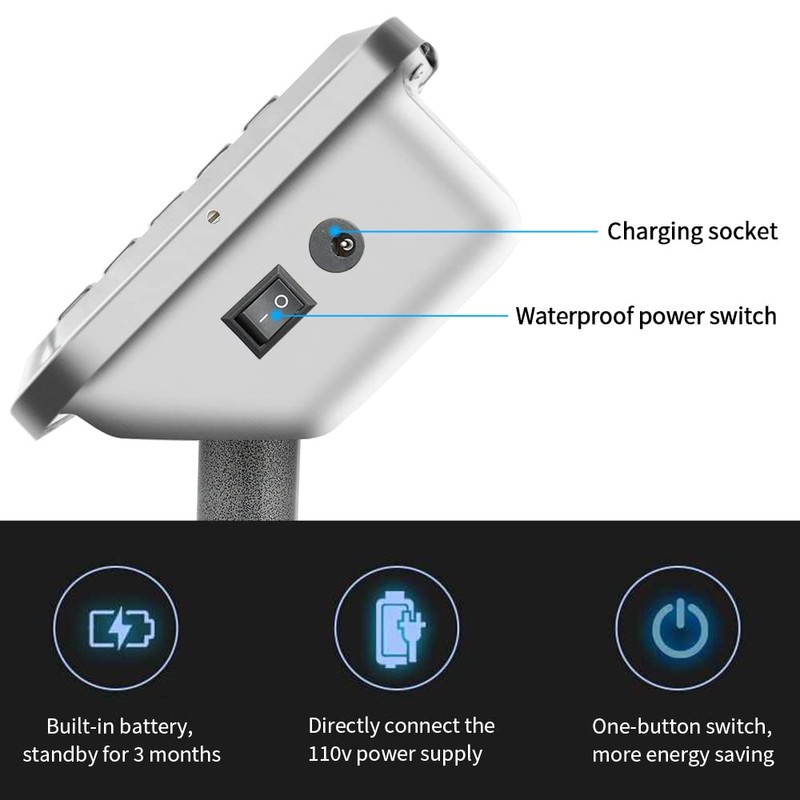 TUFFIOM 661lbs Electronic Industrial Commercial Platform Scale,Stainless Steel High-Definition LCD