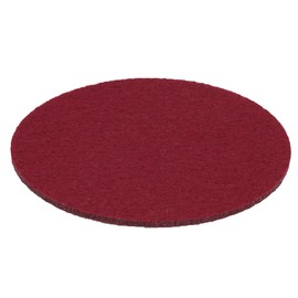 Round Place Mat Felt Coaster in 35 cm, Bordeaux (HF003) for Glasses, Food, Table Decoration